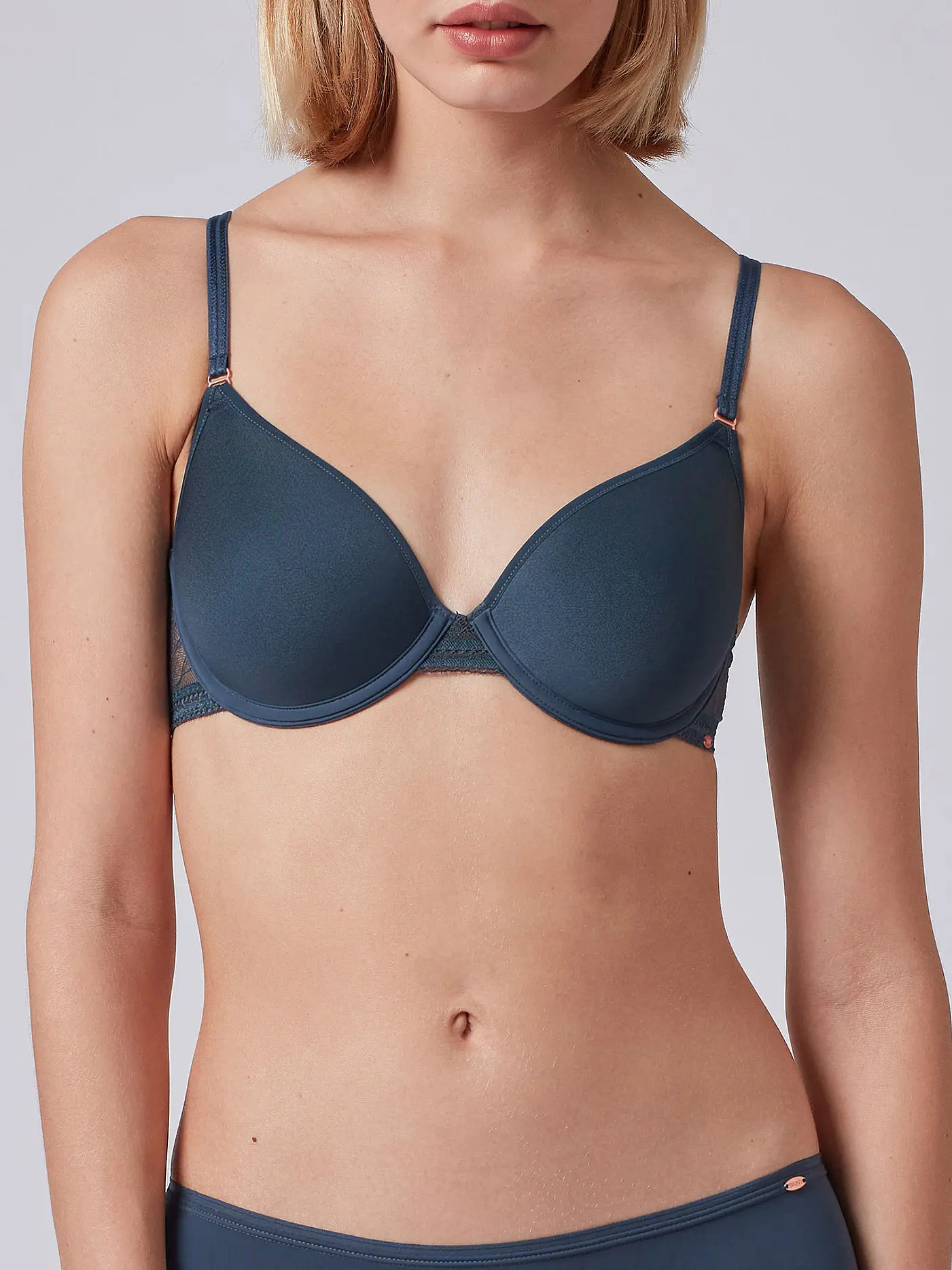 SKINY | Schalen BH "Inspire Lace" (Black) | blau